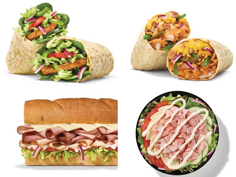 Subway Menu