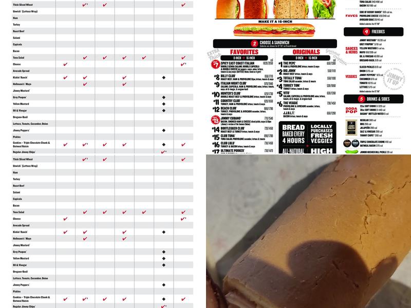Jimmy John's Menu