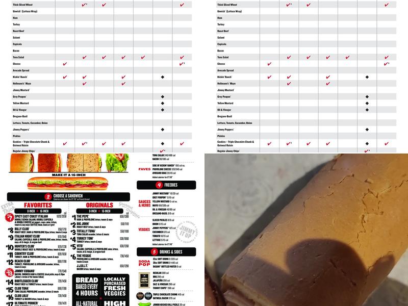 Jimmy John's Menu