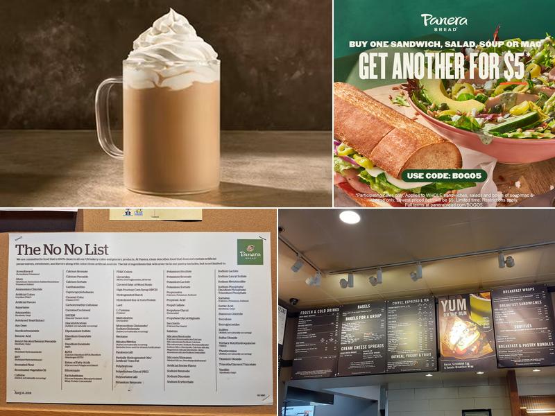 Panera Bread Menu