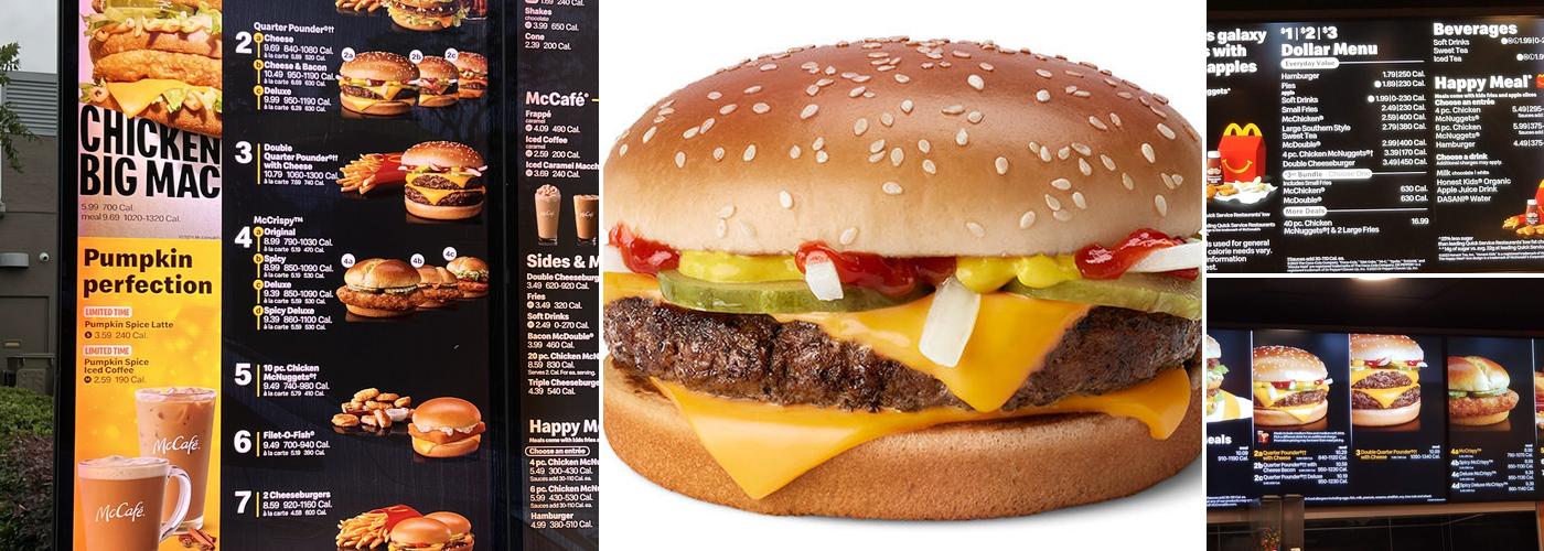 McDonald's Menu
