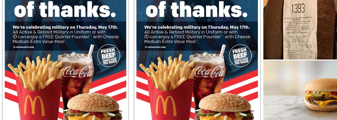 McDonald's Menu