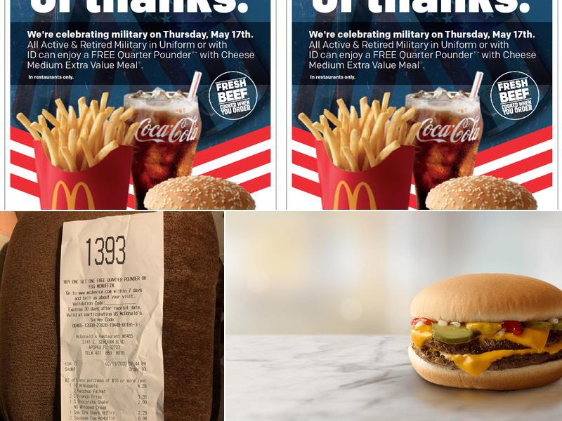 McDonald's Menu