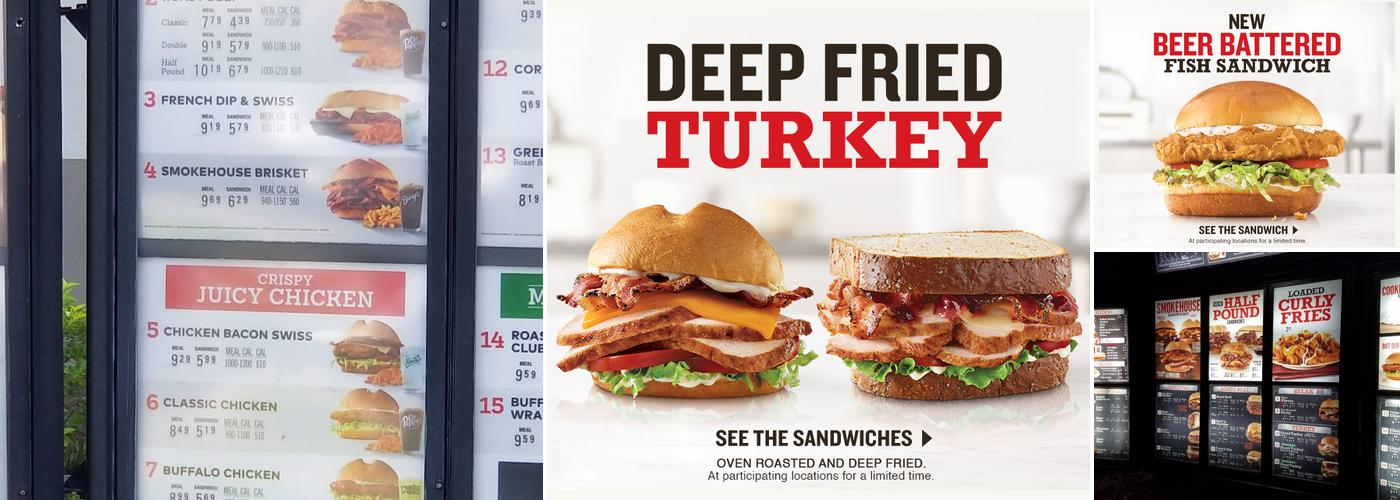 Arby's Menu
