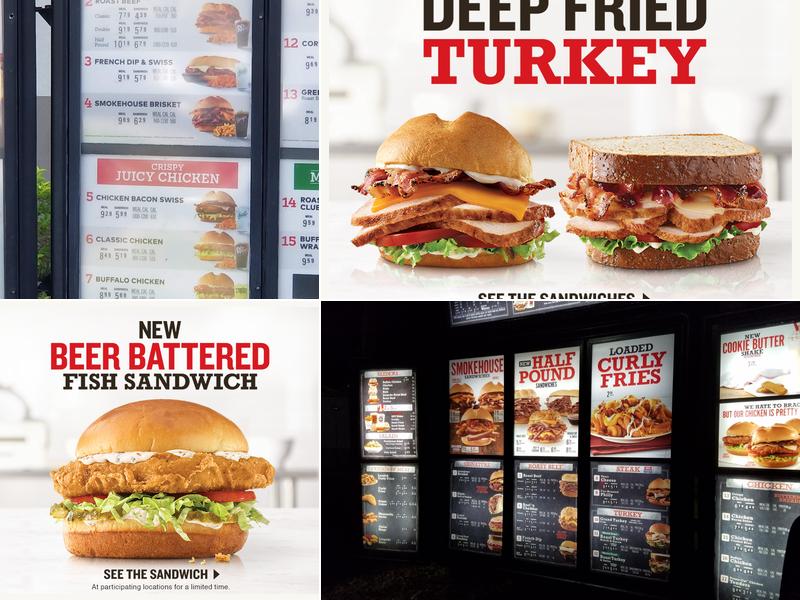 Arby's Menu