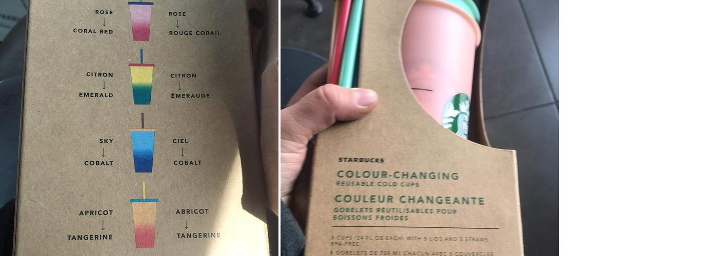 Starbucks Menu