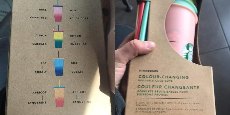 Starbucks Menu