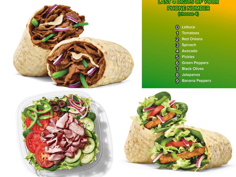 Subway Menu