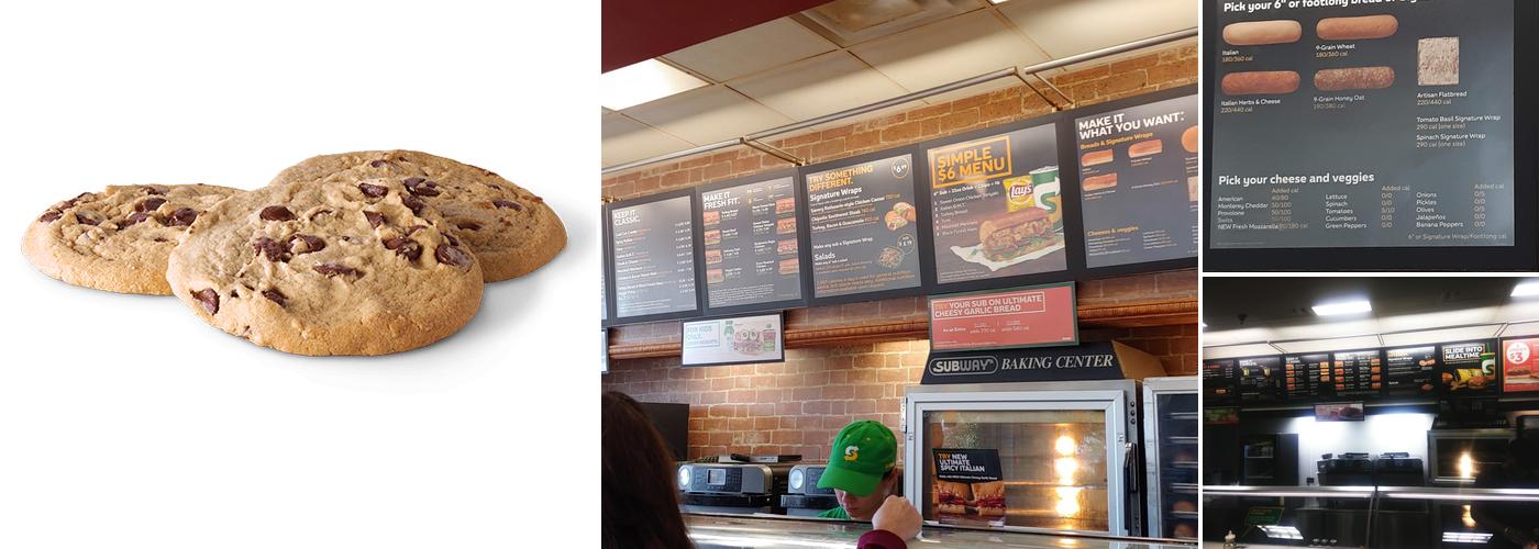 Subway Menu