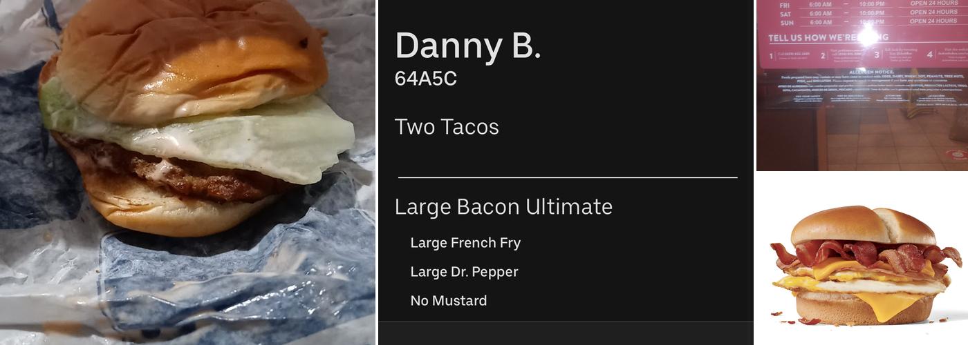 Jack in the Box Menu