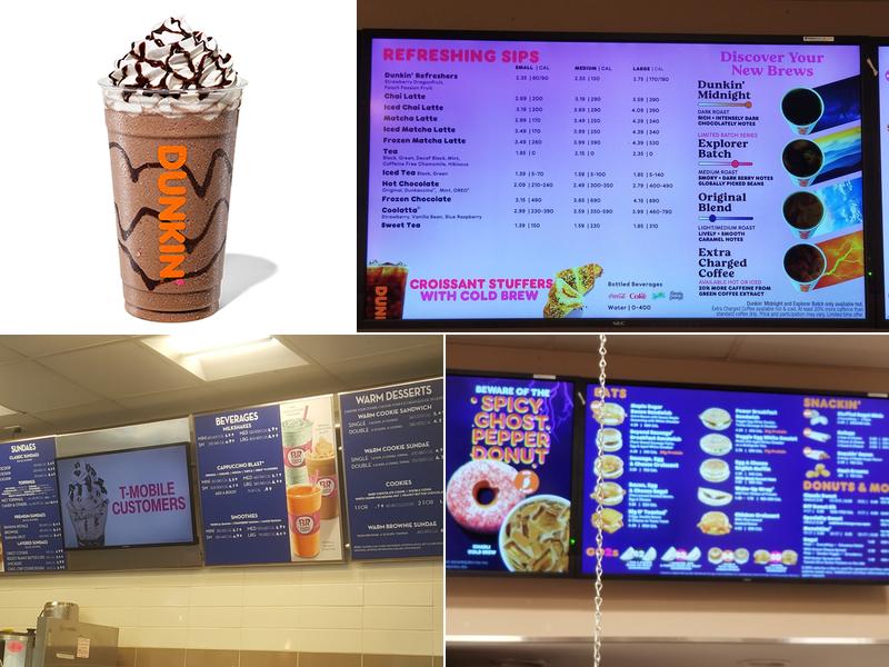 Dunkin' Menu