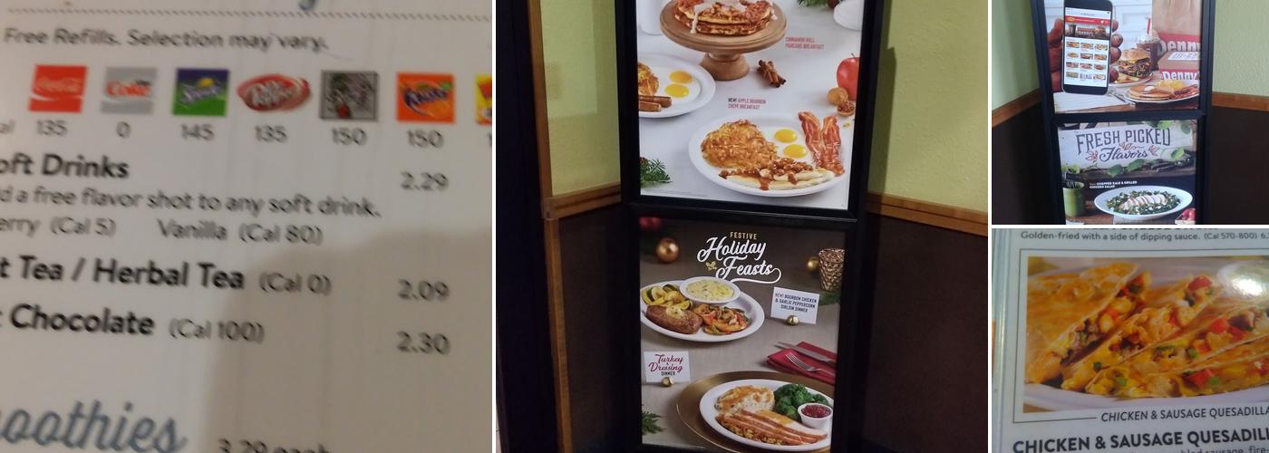 Denny's Menu