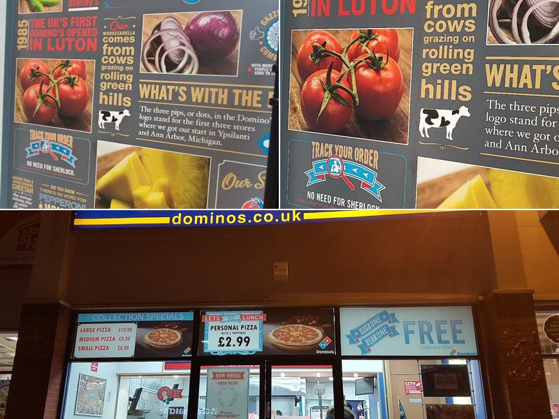 Domino's Pizza - Leyland Menu