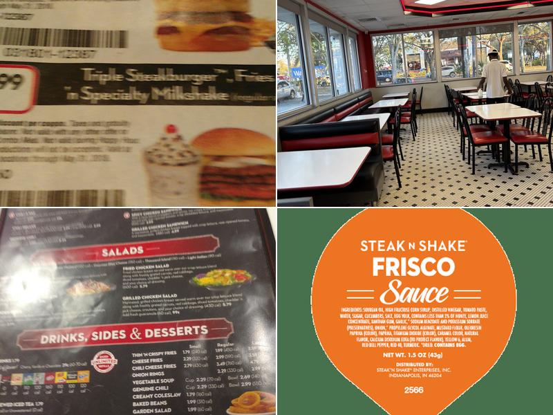 Steak 'n Shake Menu