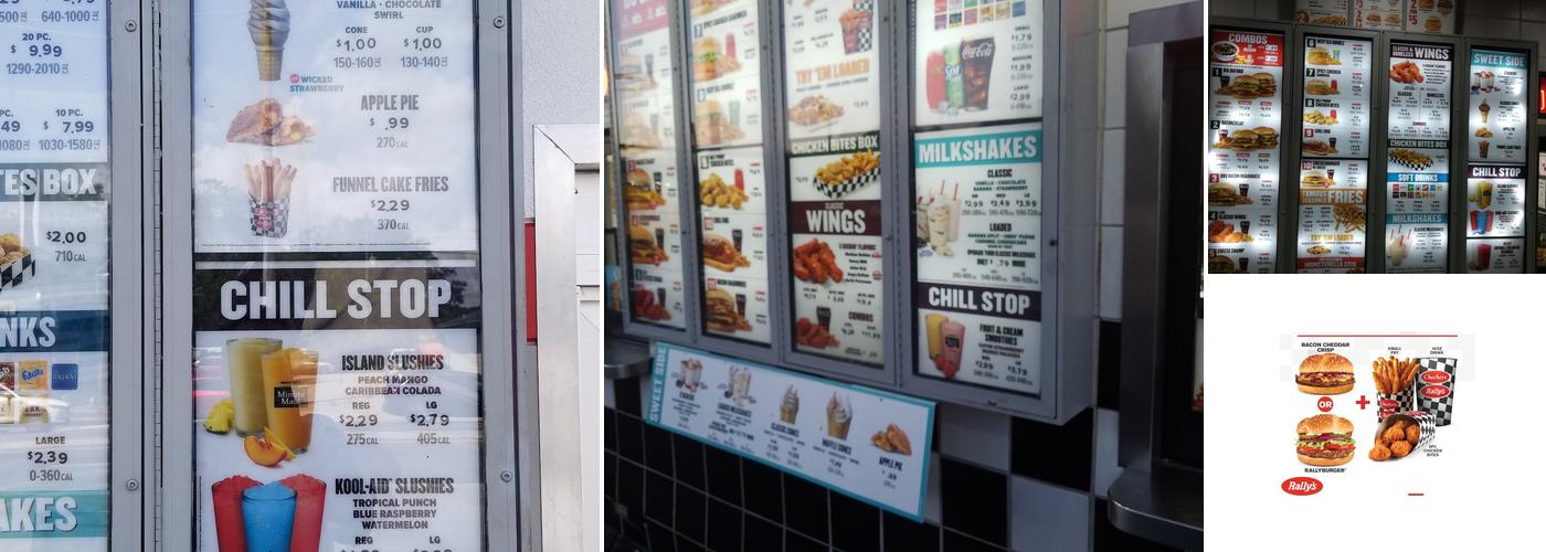 Checkers Menu