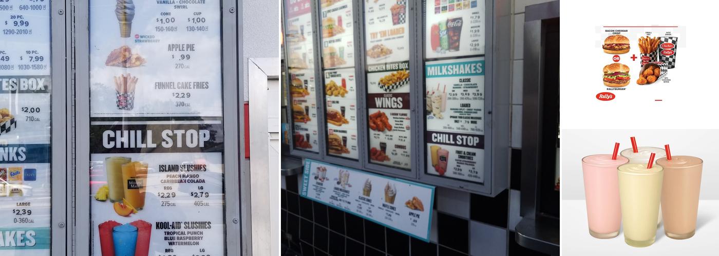 Checkers Menu