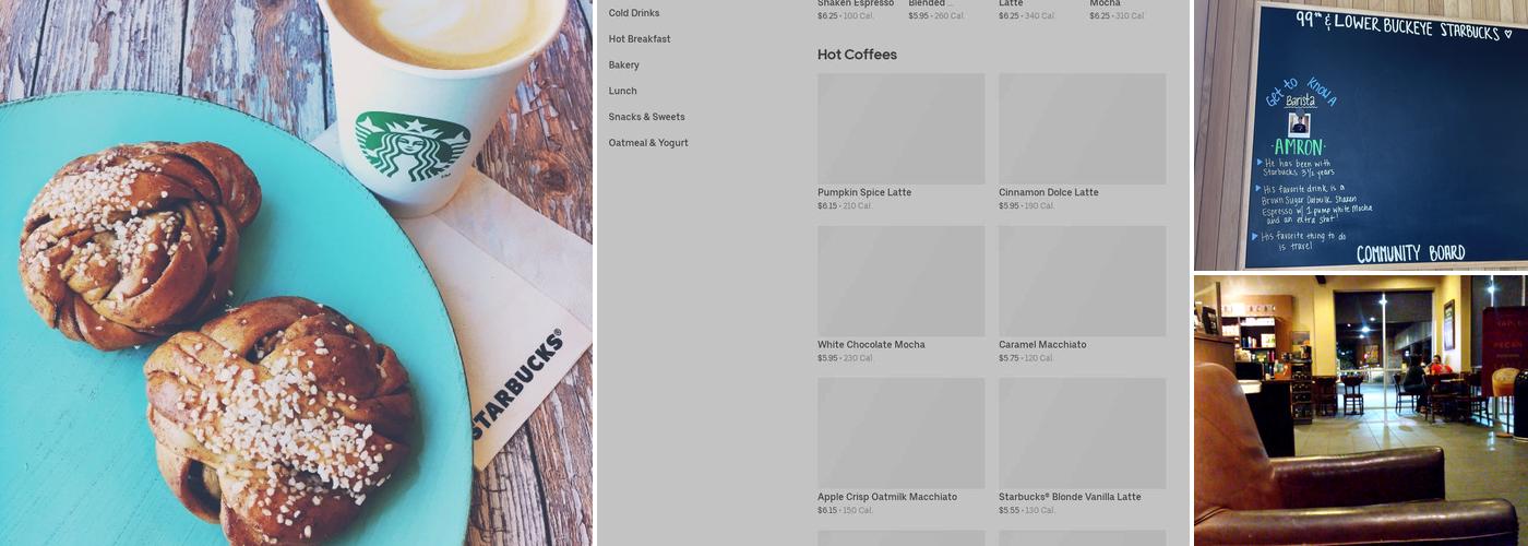Starbucks Menu