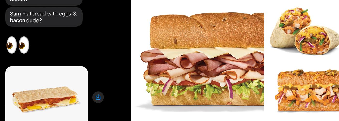 Subway Menu