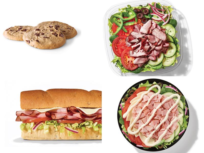 Subway Menu