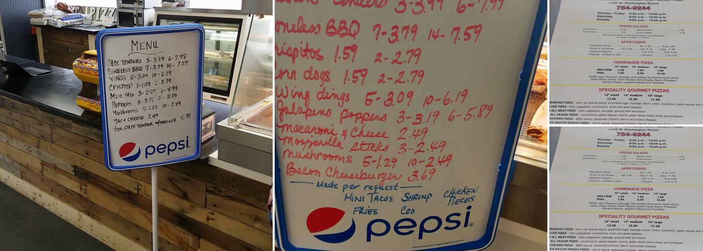 Mr T's Party Store & Deli Menu