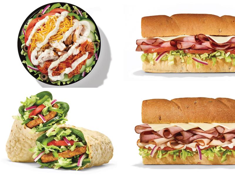 Subway Menu