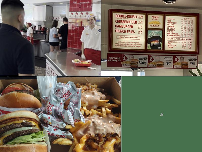 In-N-Out Burger Menu