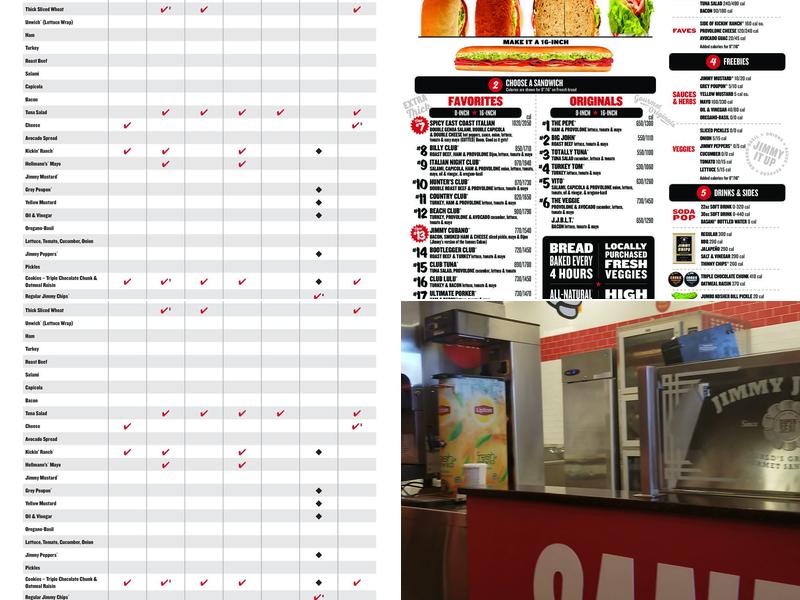 Jimmy John's Menu