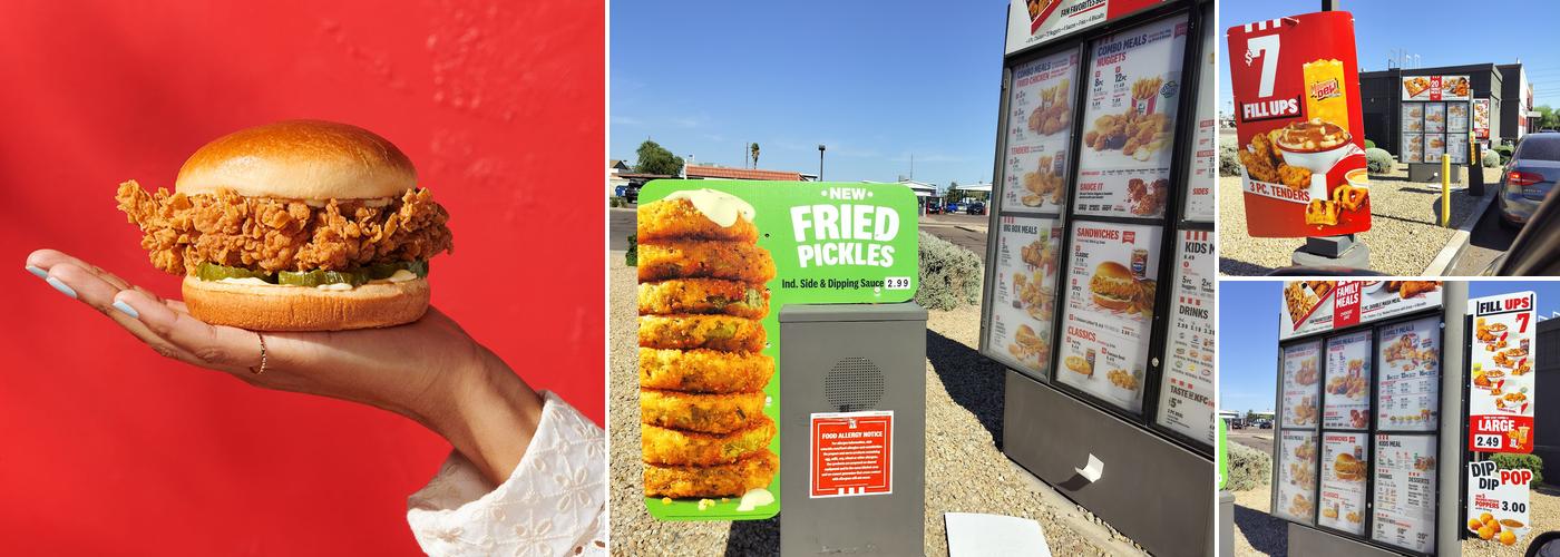 KFC Menu