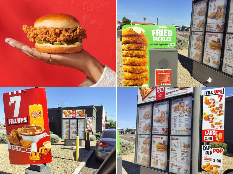 KFC Menu