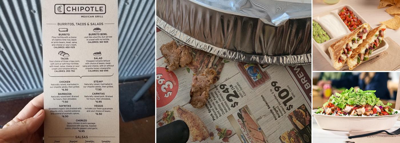 Chipotle Mexican Grill Menu