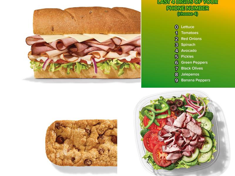 Subway Menu