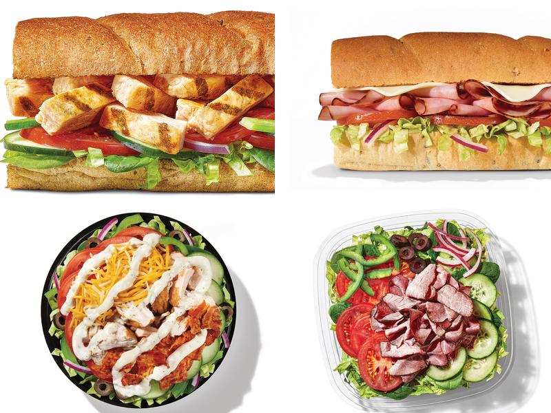Subway Menu