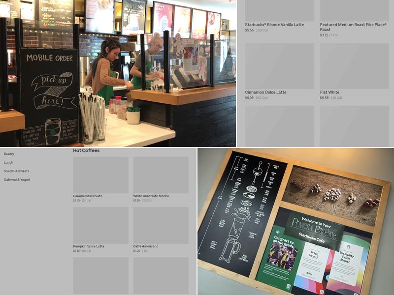 Starbucks Menu