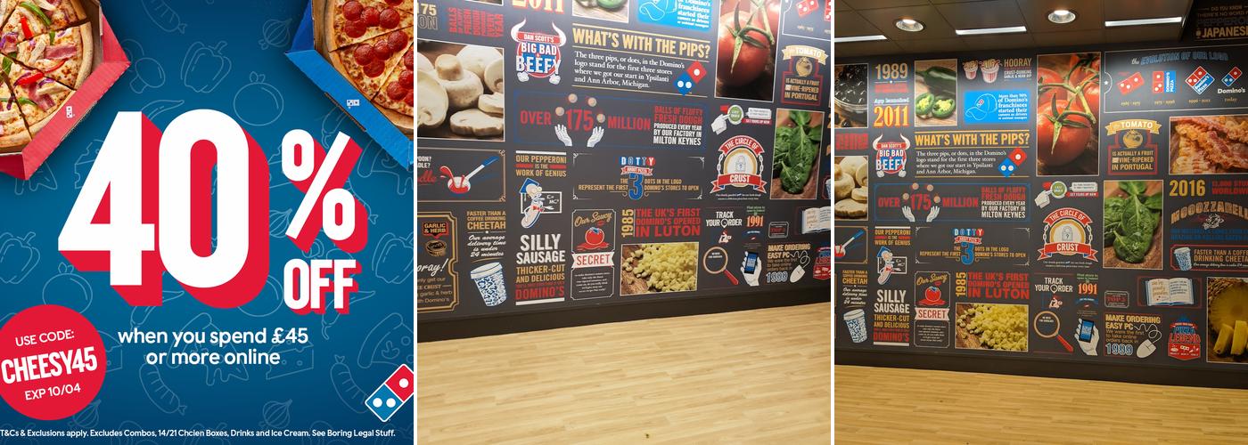 Domino's Pizza - Accrington Menu