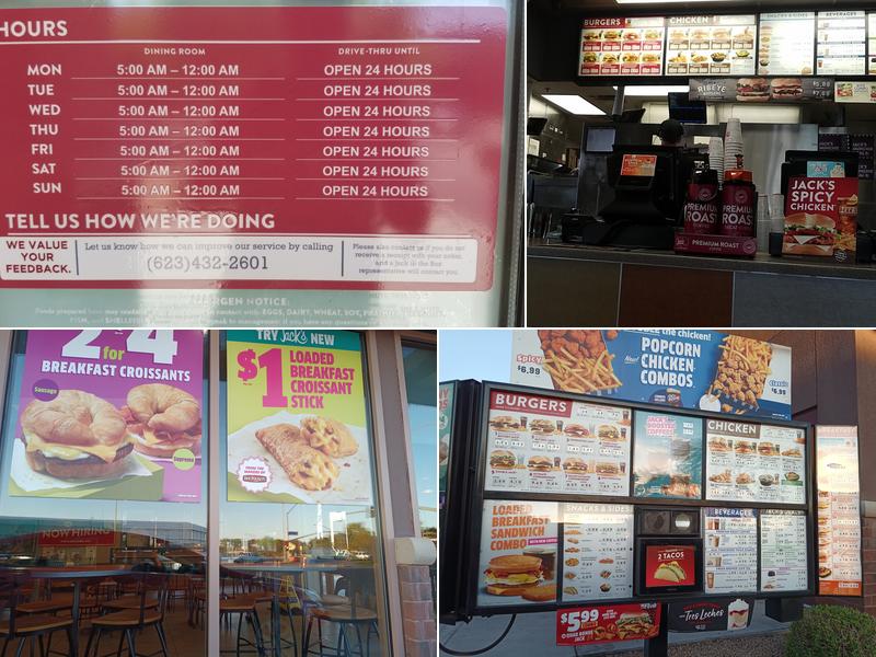 Jack in the Box Menu