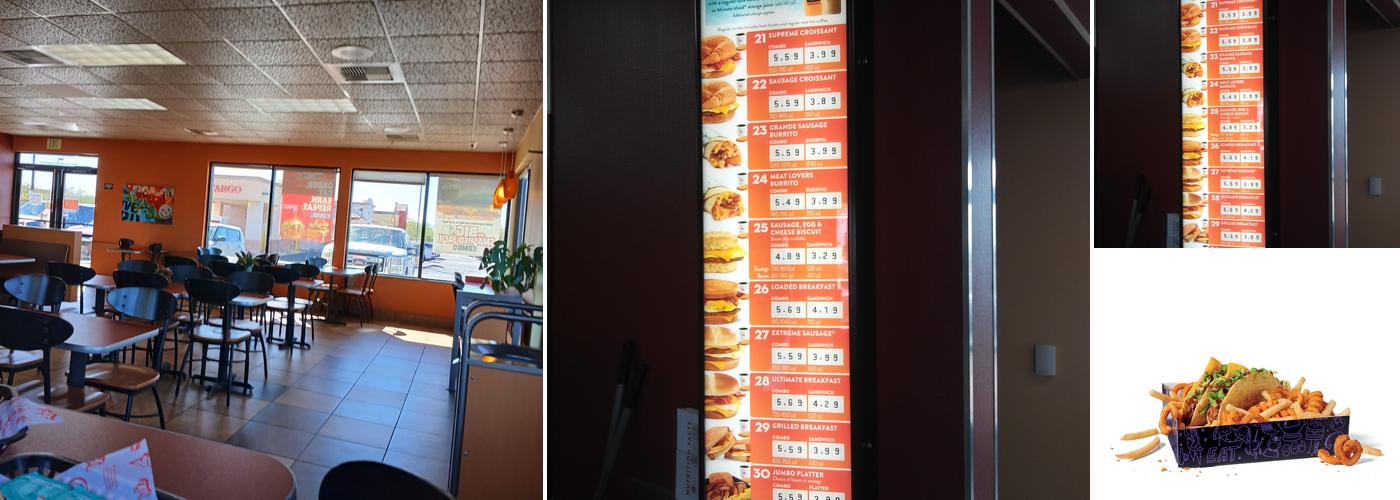 Jack in the Box Menu