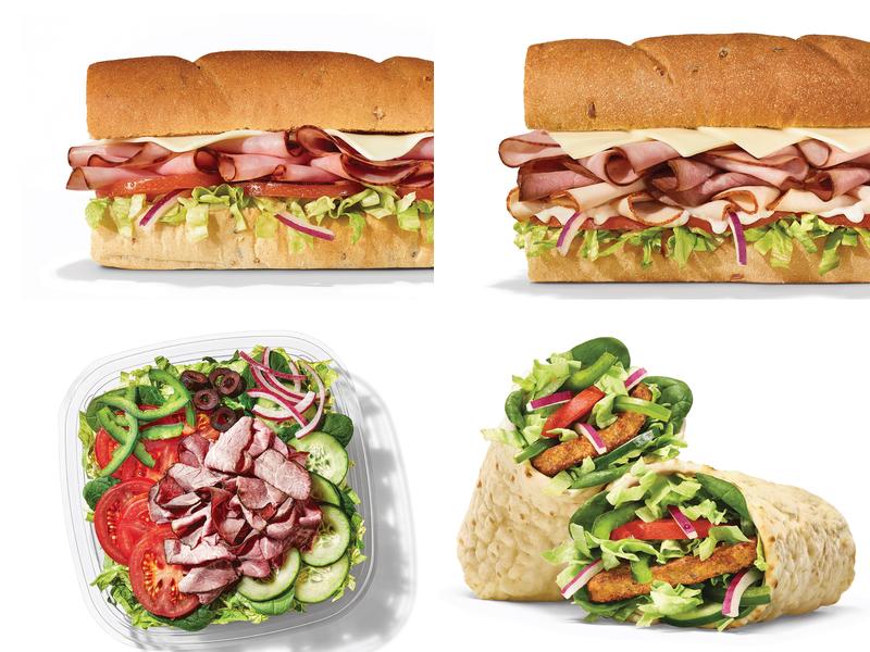Subway Menu