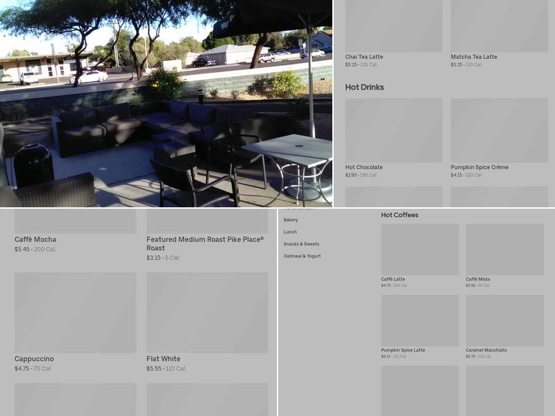 Starbucks Menu