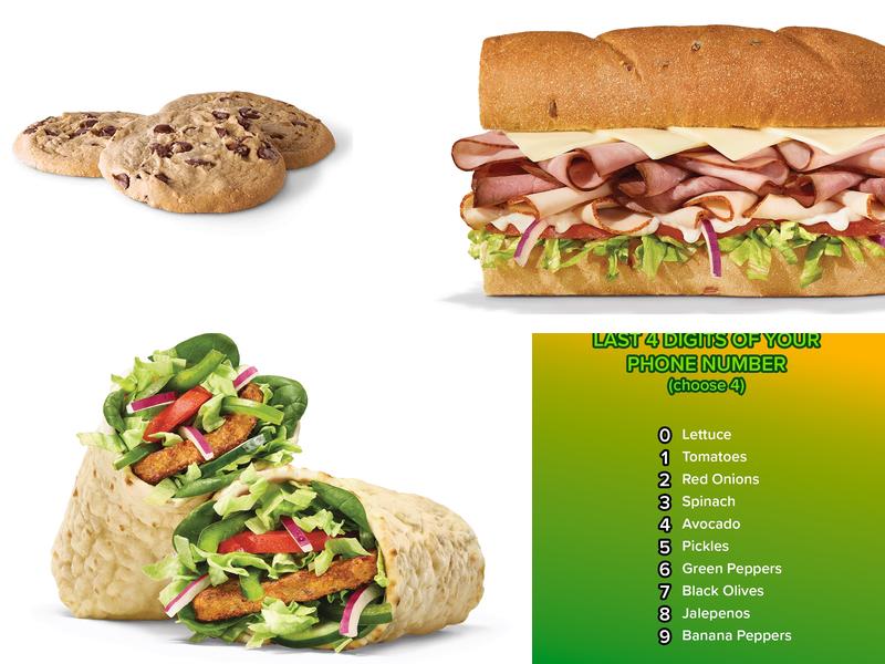 Subway Menu