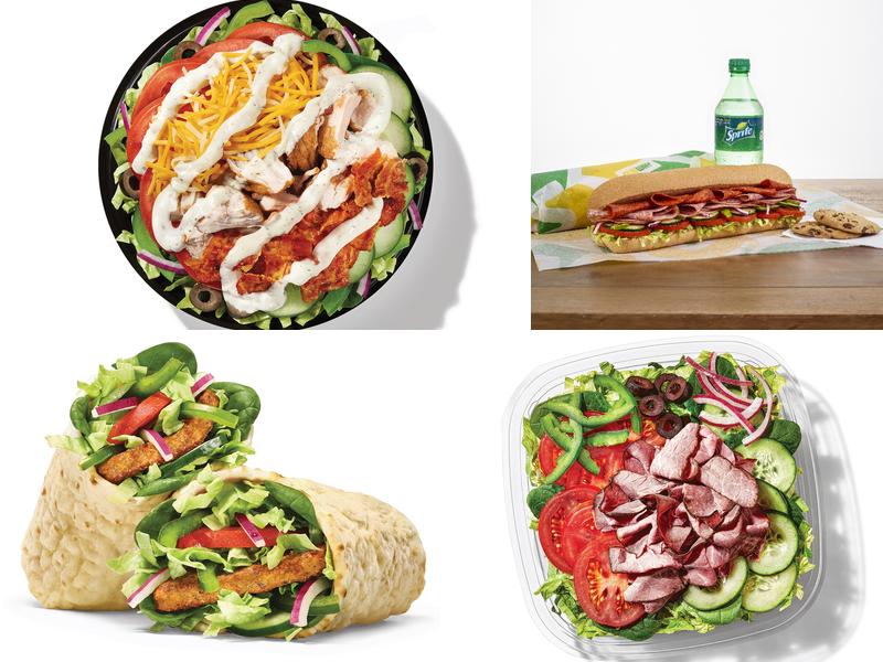 Subway Menu