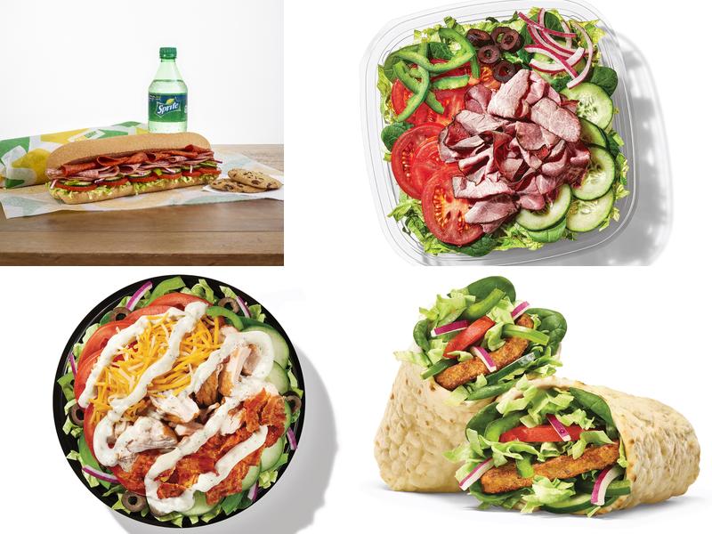 Subway Menu