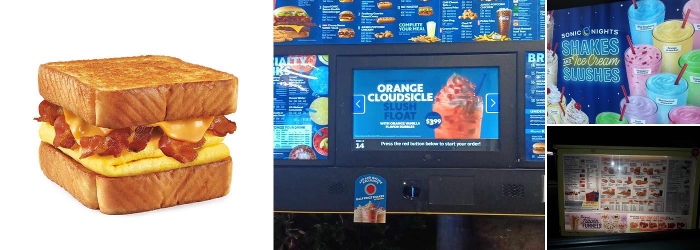 Sonic Drive-In Menu