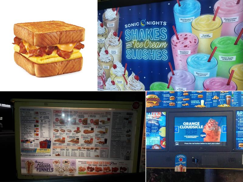 Sonic Drive-In Menu