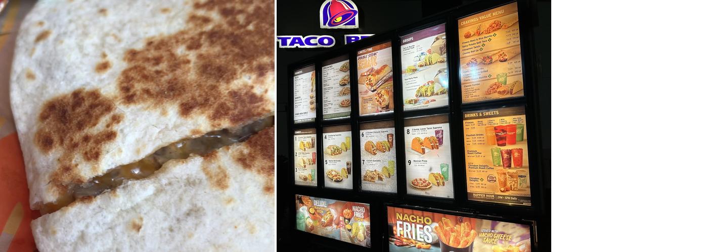 Taco Bell Menu