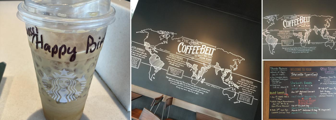 Starbucks Menu