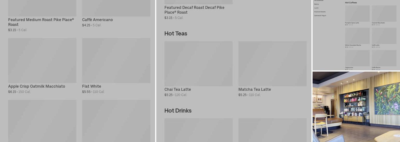 Starbucks Menu