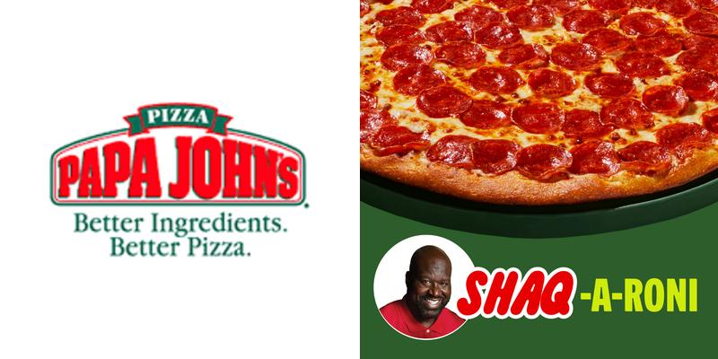 Papa Johns Pizza Menu
