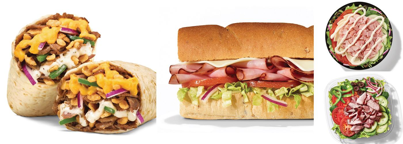 Subway Menu