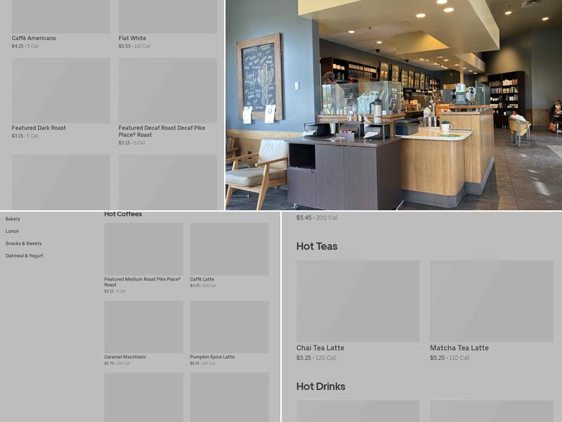 Starbucks Menu