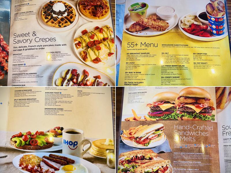 IHOP Menu